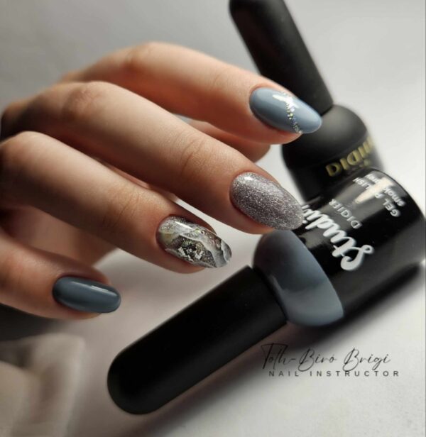 studios didier hibrid gél lakk, smoky grey, 8 ml
