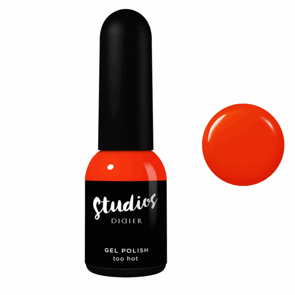 studios didier hibrid gél lakk, too hot, 8 ml