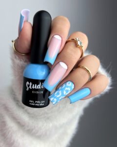 studios didier hibrid gél lakk, vivid sky blue, 8 ml