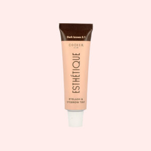 esthétique szempilla és szemöldökfesték, dark brown, 15 ml