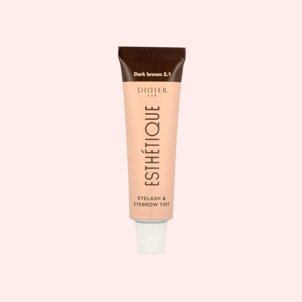 esthétique szempilla és szemöldökfesték, light brown 15 ml