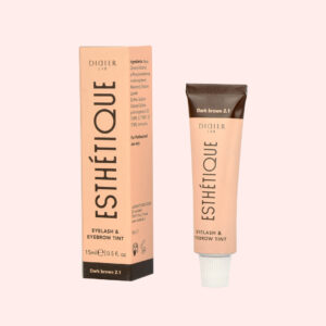 esthétique szempilla és szemöldökfesték, dark brown, 15 ml