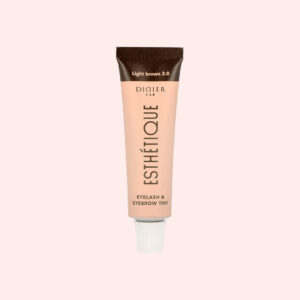 esthétique szempilla és szemöldökfesték, light brown 15 ml