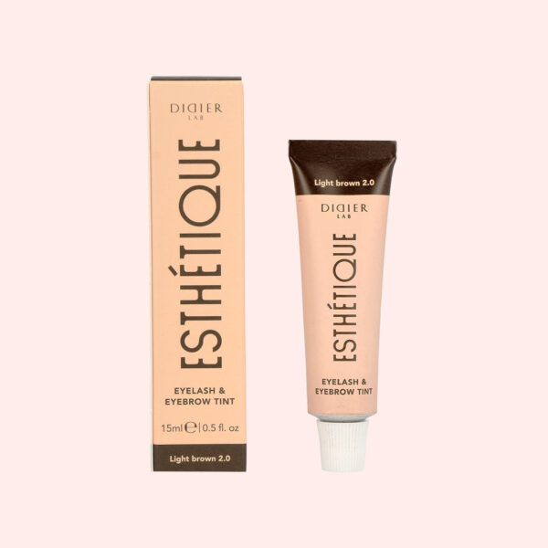 esthétique szempilla és szemöldökfesték, black, 15 ml