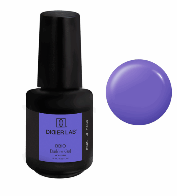 bbio folyékony építőzselé, violet iris, 15 ml