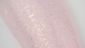 didier lab top coat glitter no wipe glitteres fedőlakk, gold, 10 ml
