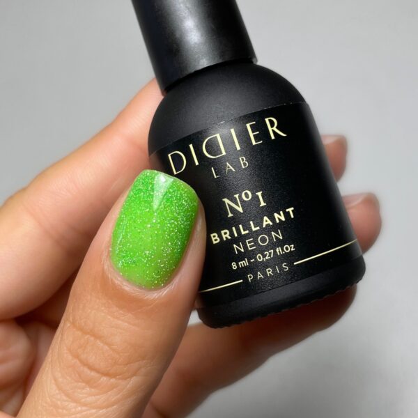 didier lab brillant neon gél lakk, no.1, 8 ml