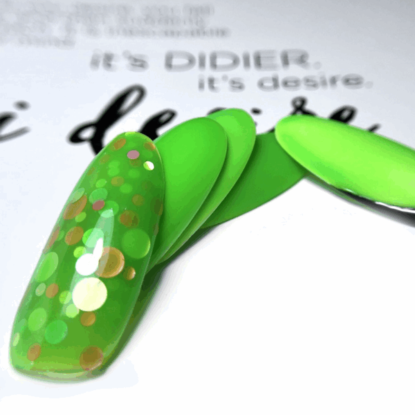 studios didier hibrid gél lakk, neon green, 8 ml