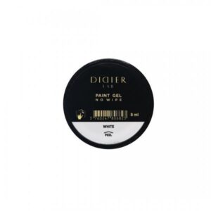 Didier Lab No wipe paint gel, fehér, 8 ml