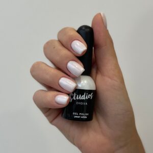 studios didier hibrid gél lakk, pearl white, 8 ml