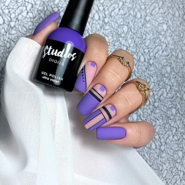 studios didier hibrid gél lakk, ultra violet, 8 ml