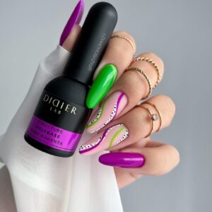 studios didier hibrid gél lakk, neon green, 8 ml
