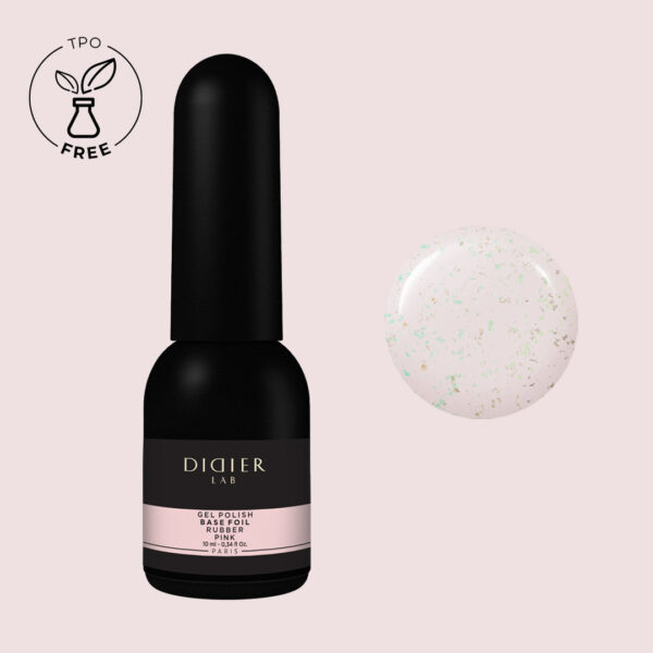 didier lab rubber base foil, pink, 10 ml