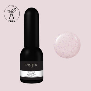 didier lab rubber base foil, powder pink, 10 ml