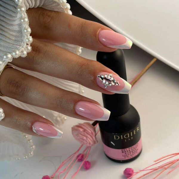 rubber base alapozó lakk valódi gumival, light rose, 10 ml