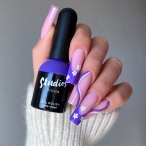 studios didier hibrid gél lakk, ultra violet, 8 ml