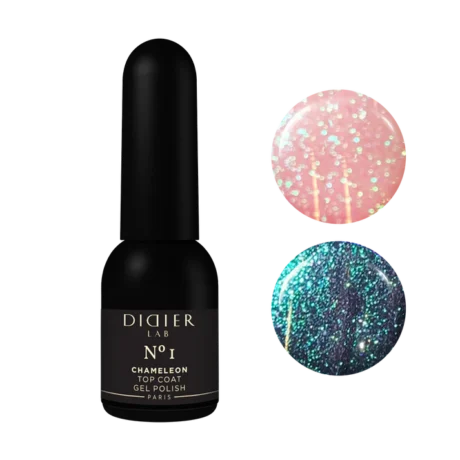 Didier Lab "Chameleon" Top Coat - gél lakk fedőréteg, No.1